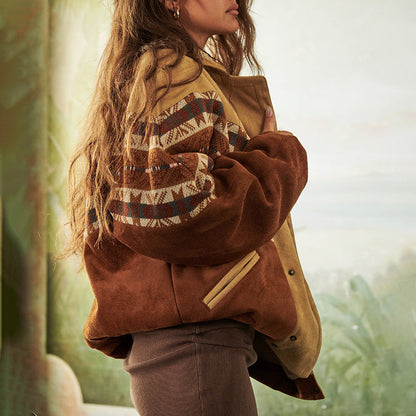 Retro Ethnic Loose Yellowstone Jacket