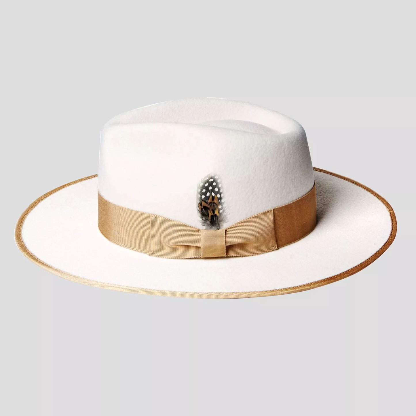 Eerguson Fedora - Ivory [Fast shipping and box packing]