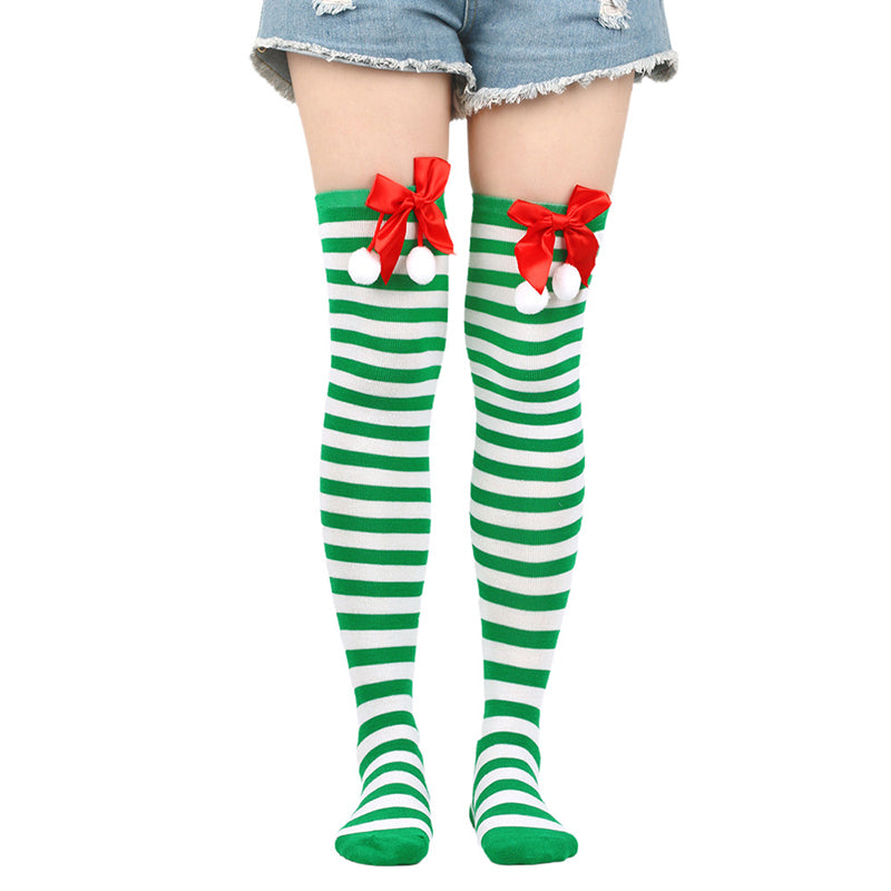 Christmas Cos Bow Stockings