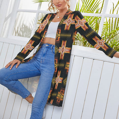 Fire Aztec Lightweight Cardigan