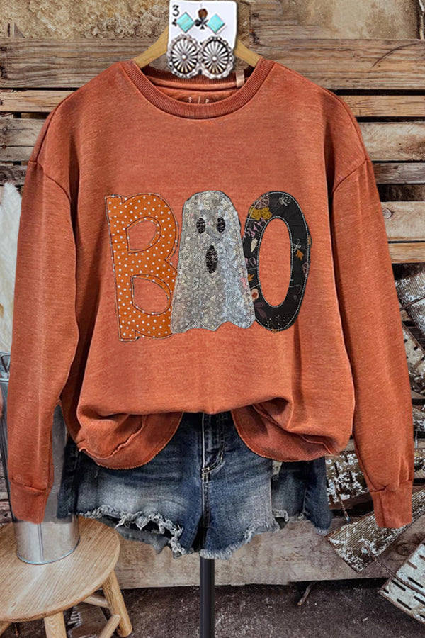 Classic Halloween Long Sleeve Sweatshirt