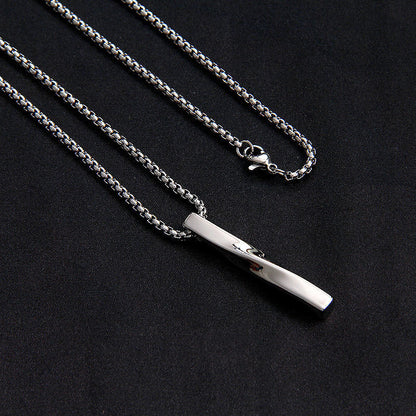 Simple personality hip hop men's pendant