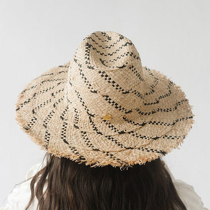 Gemma Wide Brim Straw