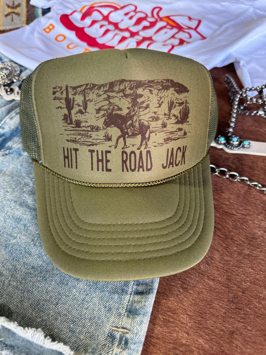 Hit The Road Jack Trucker Hat