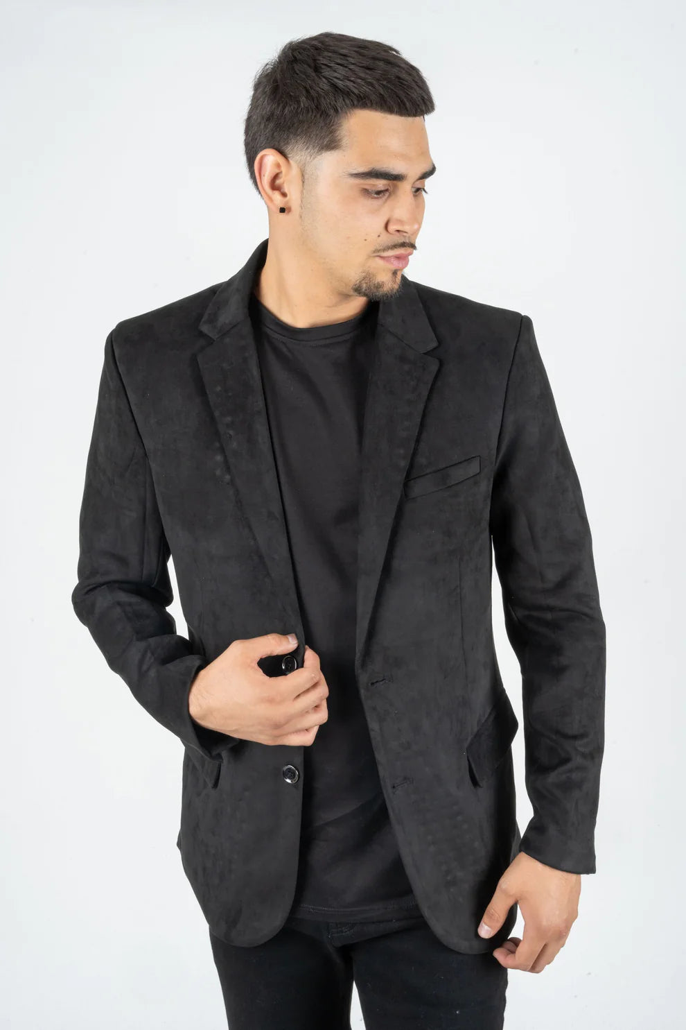 LAST DAY PROMOTION🔥BLACK GAMUZA SUEDE BLAZER