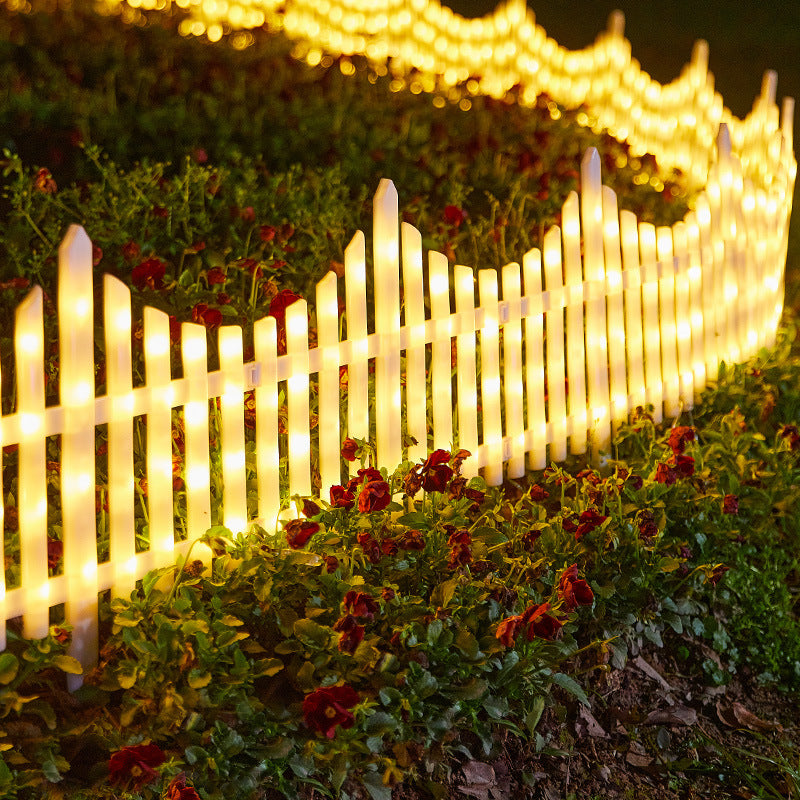 Christmas Fence Lights 8PCS