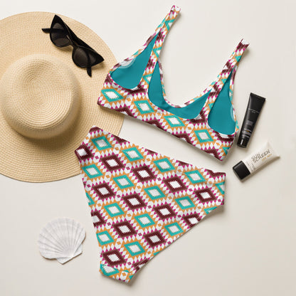 Yeehaw Aztec Print Bikini