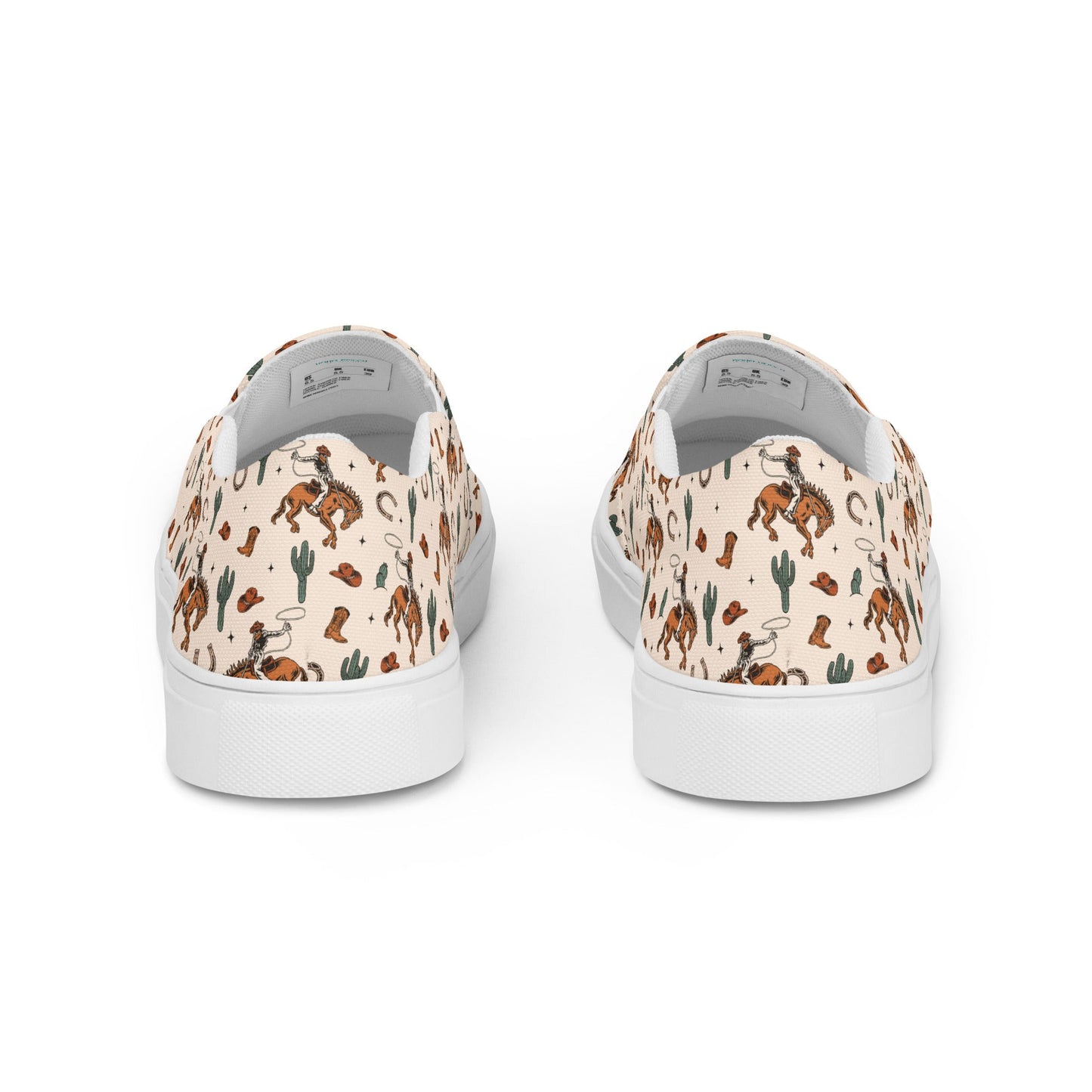 Rodeo Cowboy Women__ Slip-on Canvas Shoes