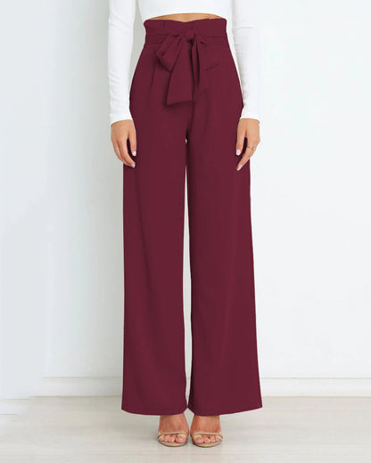 Casual Versatile Wide Leg Trousers