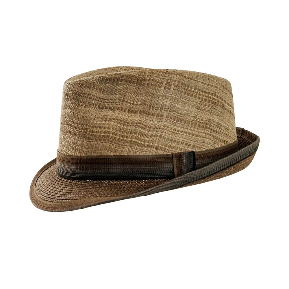 Carmel | Mens Straw Fedora Hat