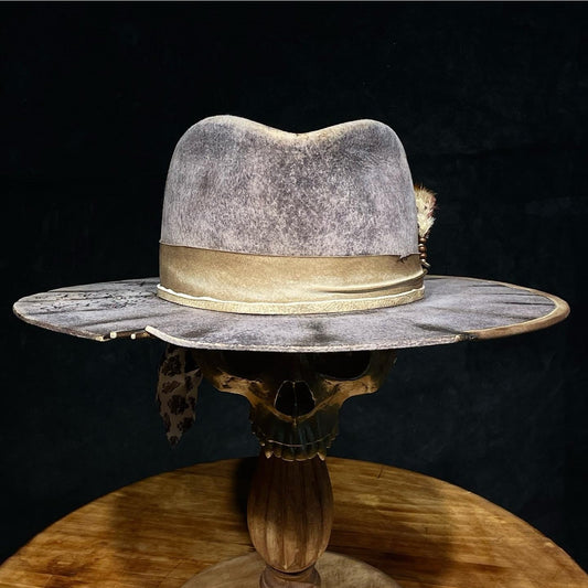 Vintage Style Wide Brim Hat