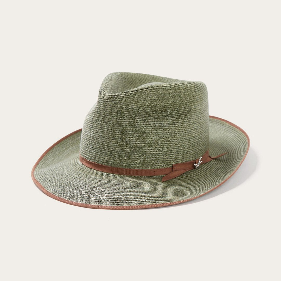 STRATOLINER HEMP FEDORA -SAGE