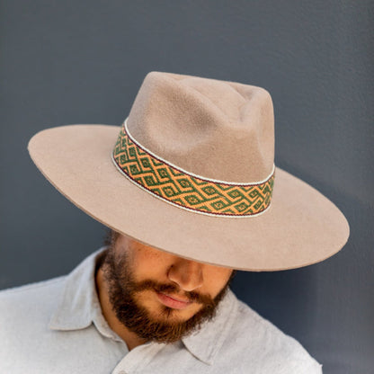 Beige Western Hat