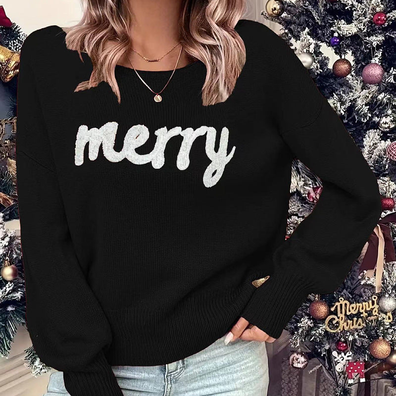 Merry Christmas Knit Sweater