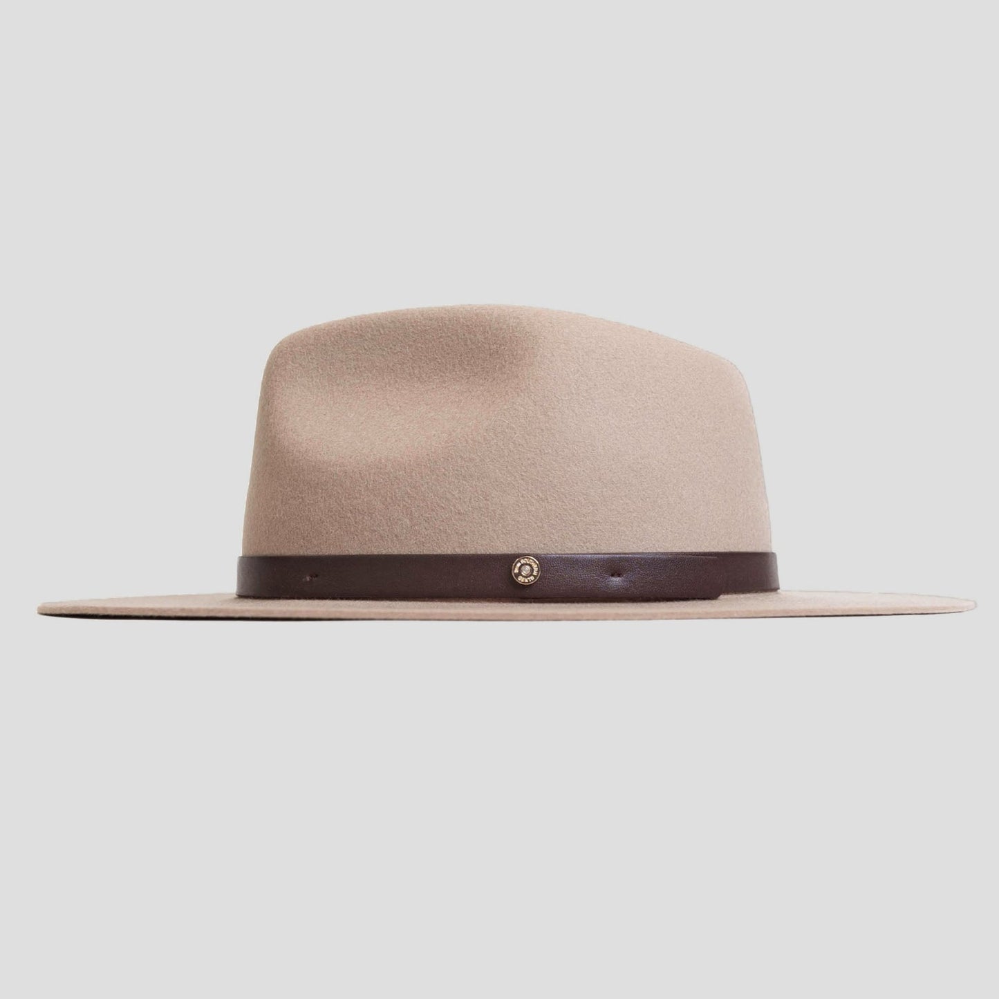 Dapper Men's Felt Fedora Hat__ark Grey