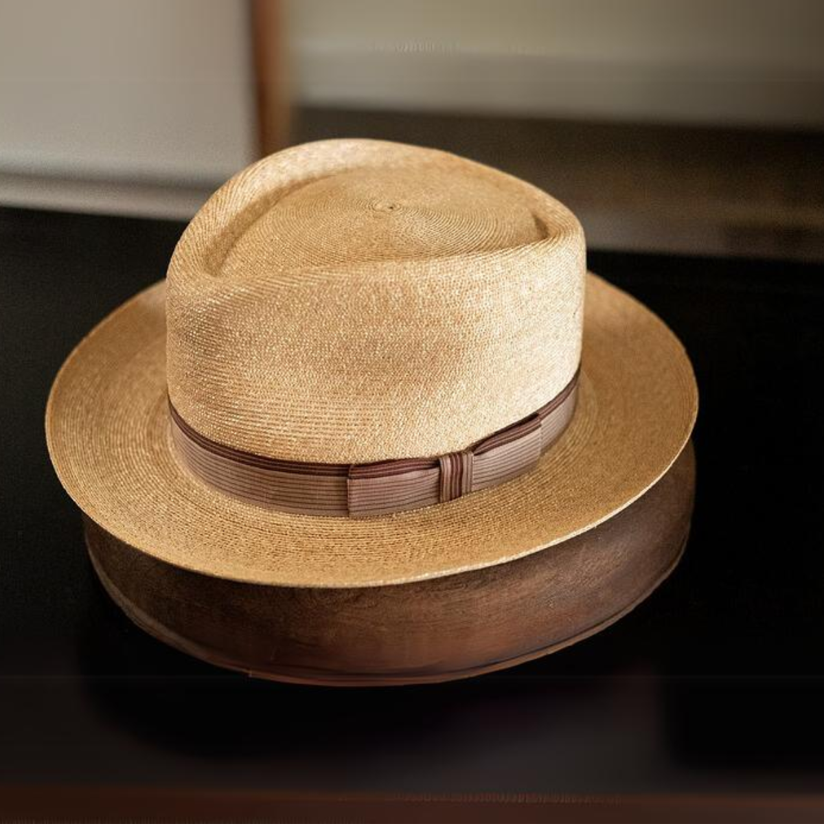 Vintage Vibe Straw Fedora Hat