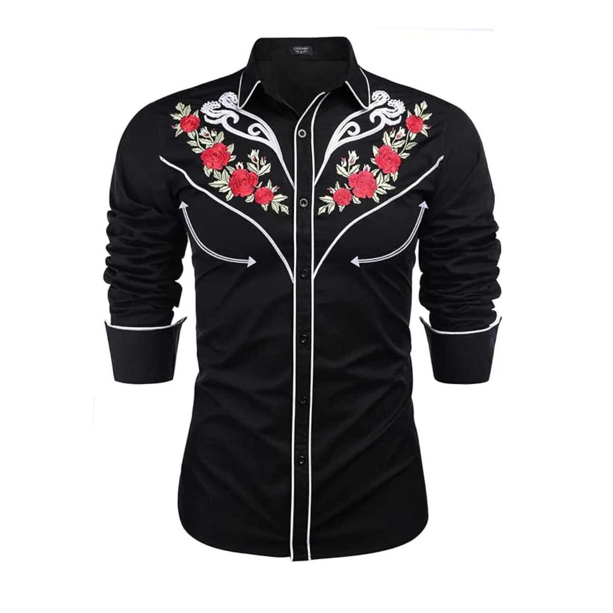 Men's Long Sleeve Cowboy Shirt