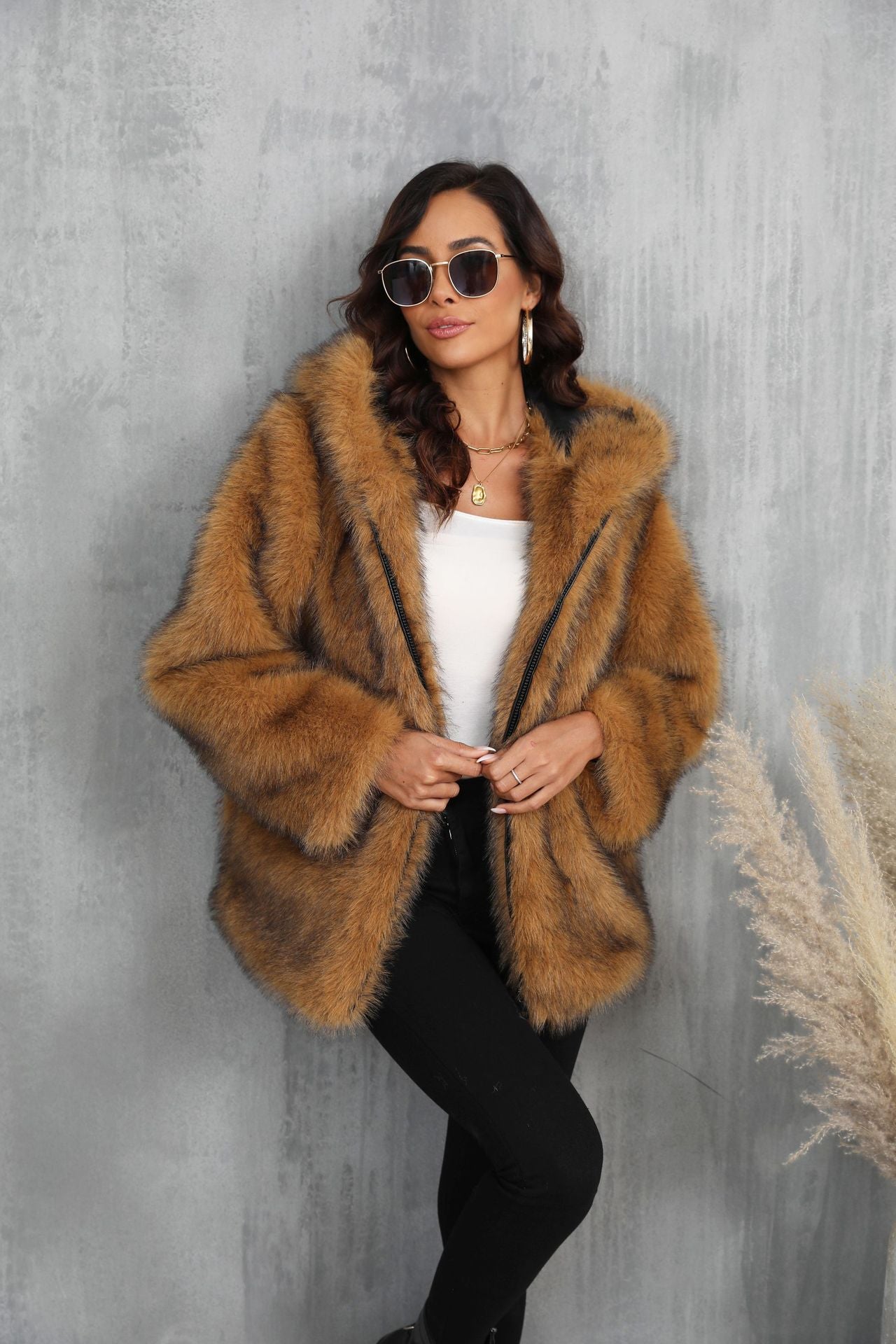 Sienna Luxe Faux Fur Jacket