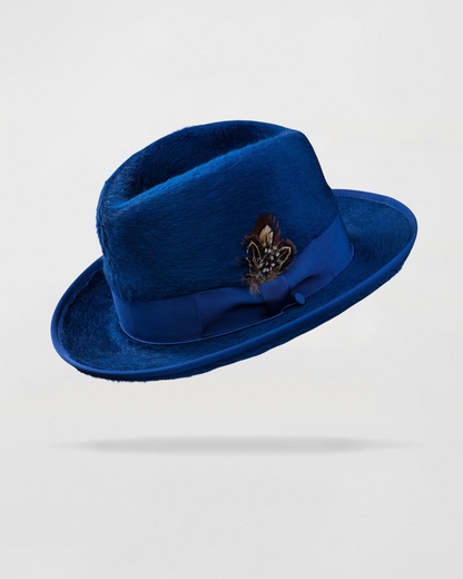 Dapper Gent's Fedora Homburg Beaver Hat