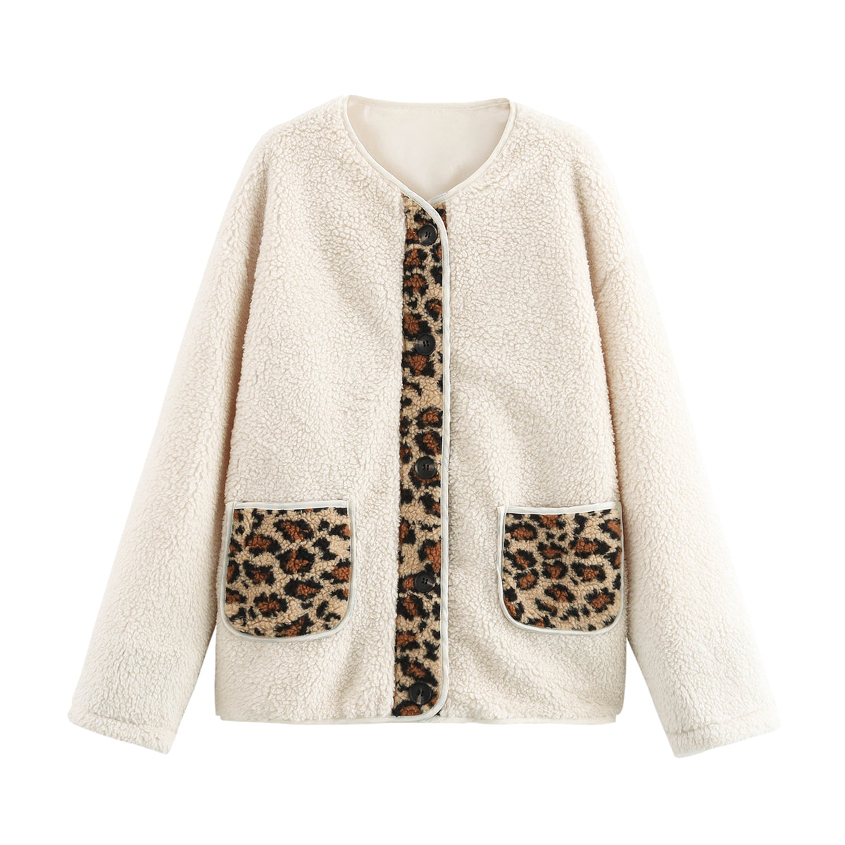 Leona Faux Sherpa Jacket