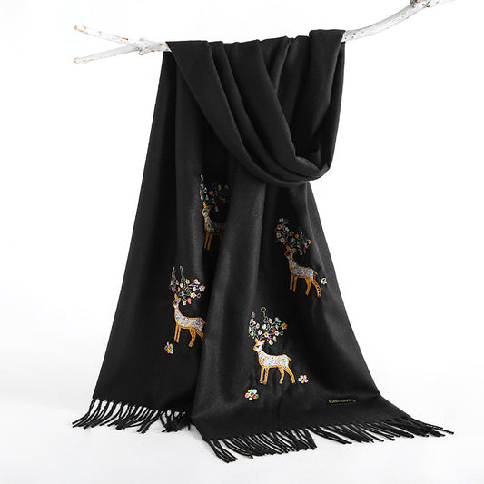 Deer Decorative Scarf