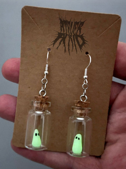 Halloween Glow in the Dark Ghost Earrings