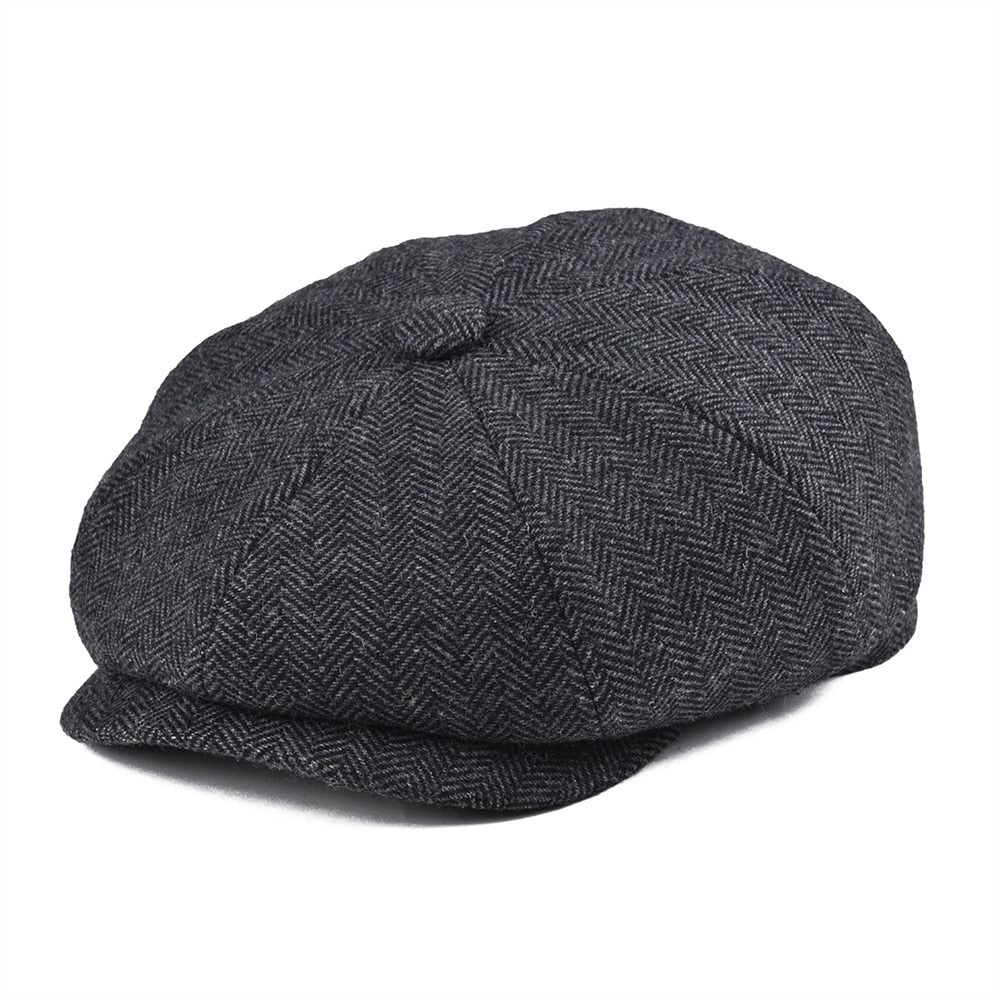 "Taylor" Newsboy Wool Cap