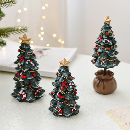 Mini Desktop Christmas Trees