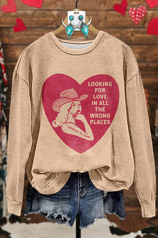 Western Heart Cowgirl Sweatshirt