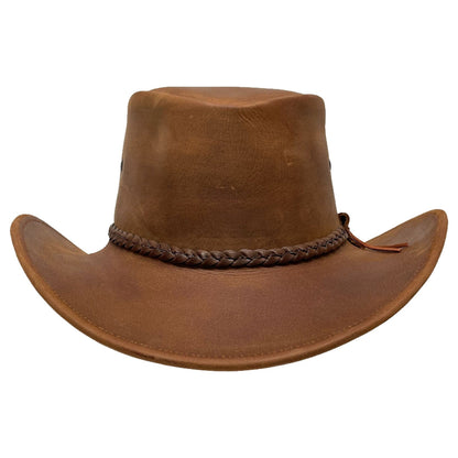 Bushman - Mens Outback Leather Hat