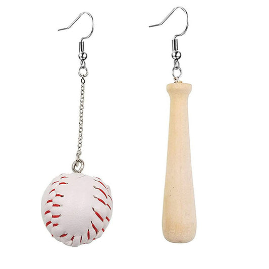 Distinctive Baseball Earrings