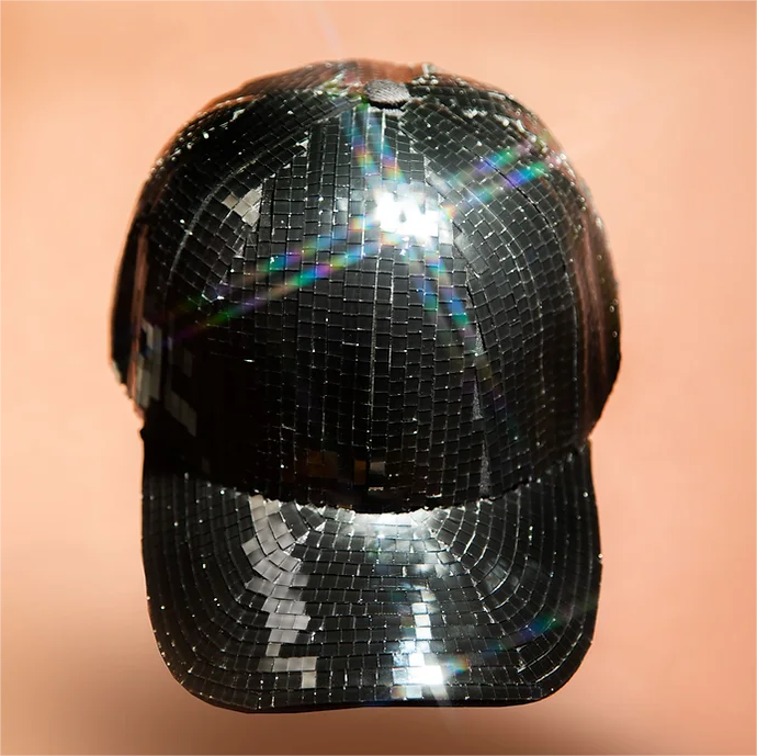 Disco ball Mirror Hat - Diamonds[Buy 2 get free shipping&Box packing]