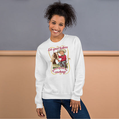 Vintage Cowboy Unisex Sweatshirt