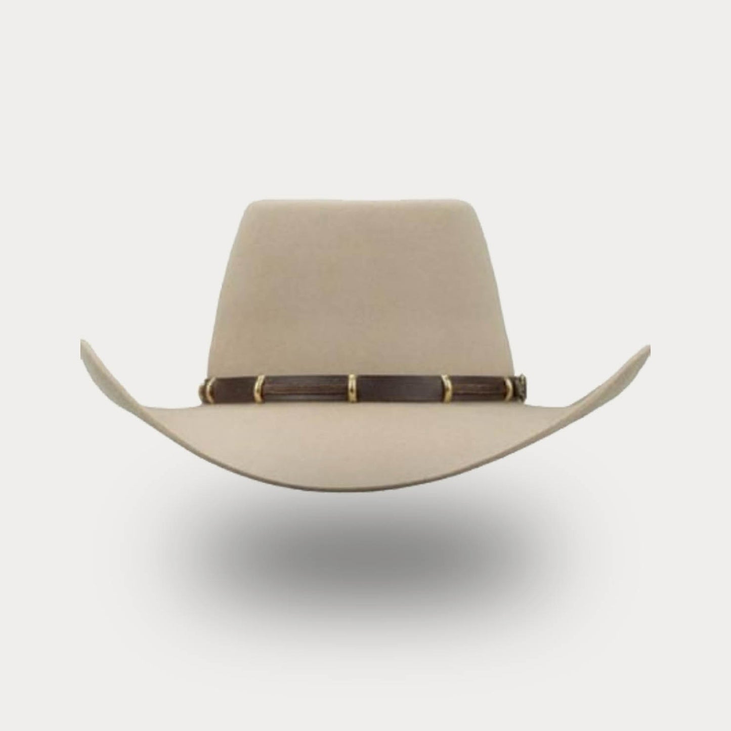 The Boss 100X  Cowboy Hat-Natural-3.5" Brim, 4" Crown