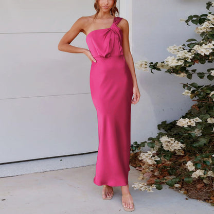 Long Skirt, Elegant And High-end Women's Slit, Sexy Hip-hugging Skirt, Slim Dress