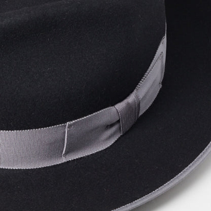 The Fox Fedora-Black[Fast shipping and box packing]