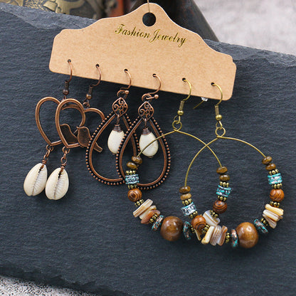 Women's Bohemian Hoop Earrings