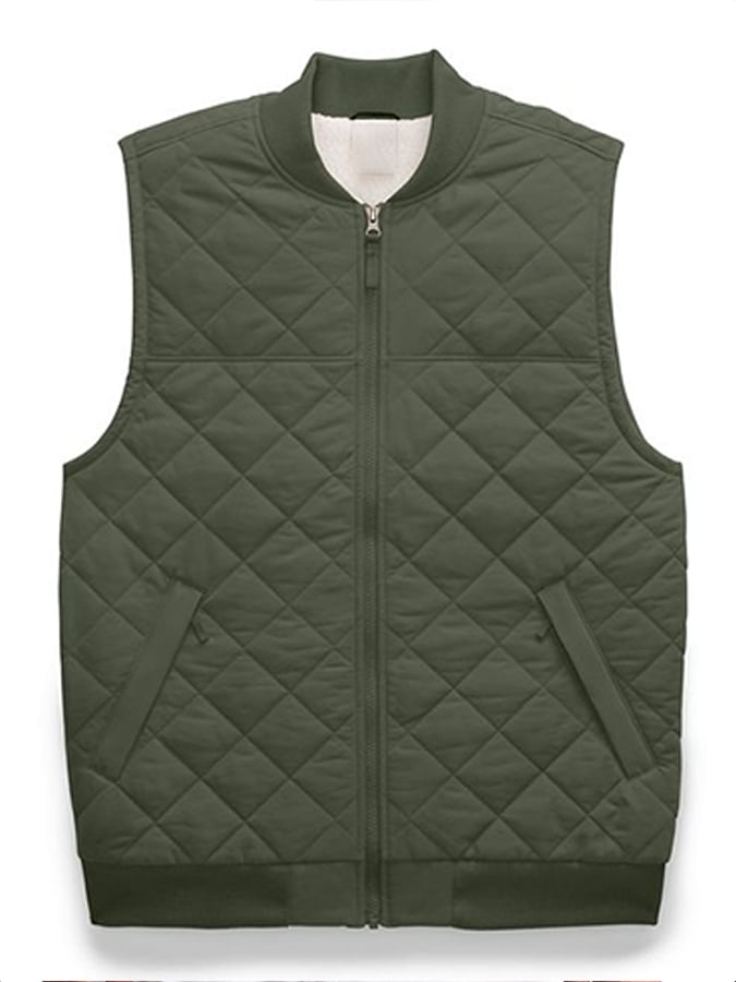 Men's Vintage Western Fleece Thermal Vest