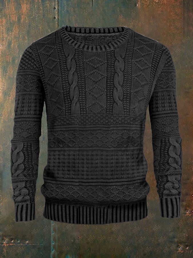 Men's Vintage Knit Sweater