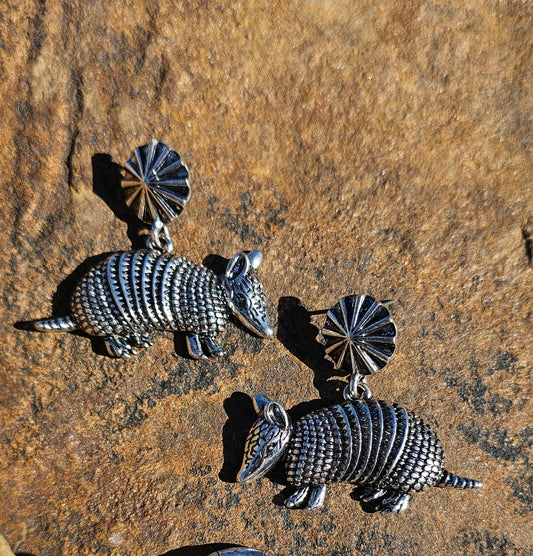 Armadillo Earrings