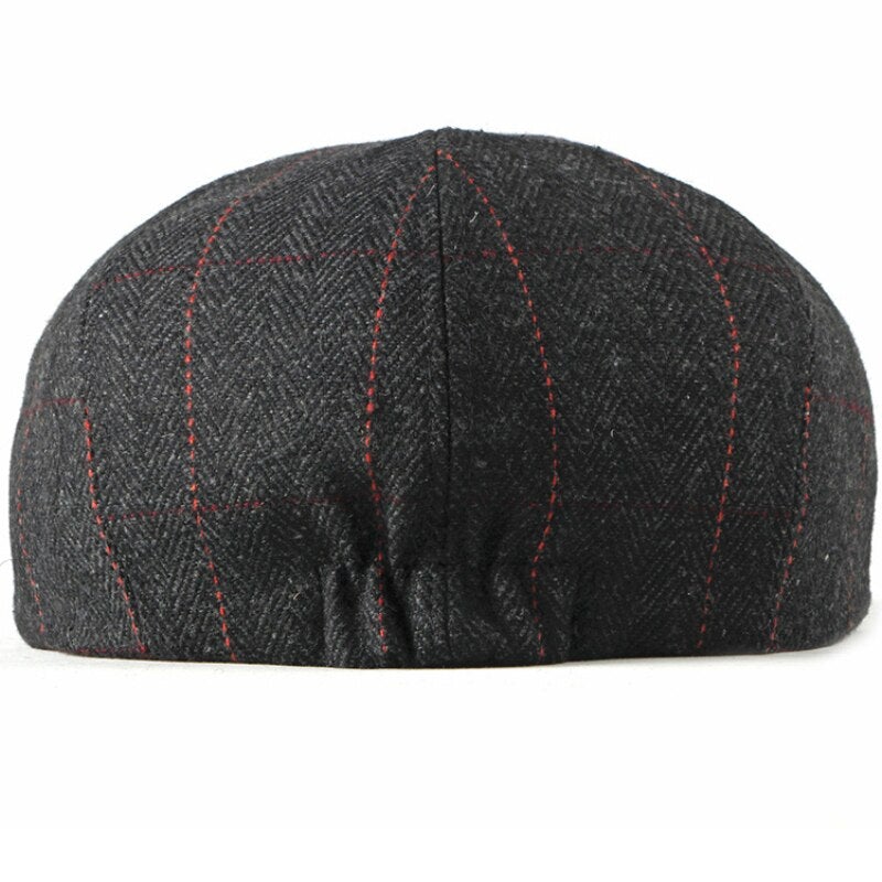 "Cooper" Newsboy Wool Cap