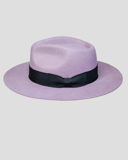 Eerguson Fedora - Lavender+Black[Fast shipping and box packing]