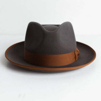 Ronnie Ranch OLD CITY FEDORA HAT [Fast shipping and box packing]