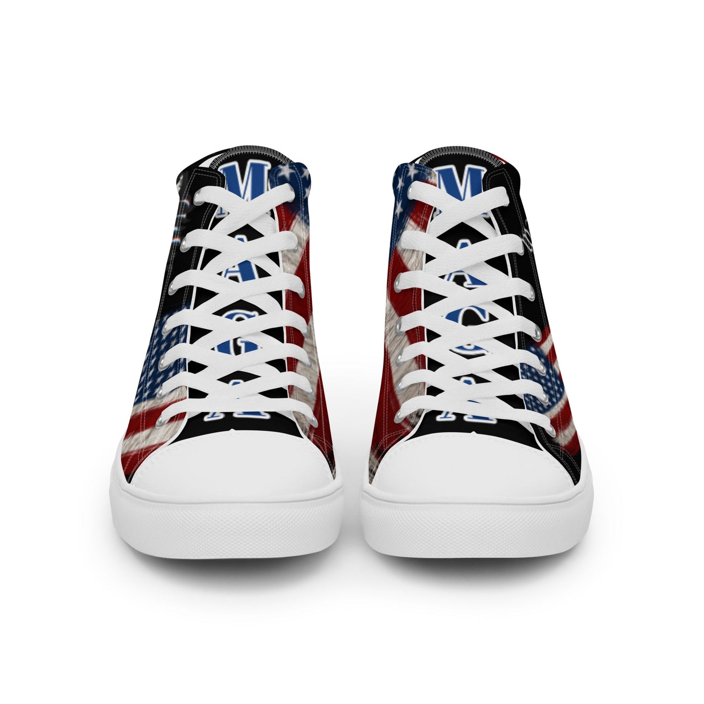 Hells Comin' With Me Women__ high top canvas shoes