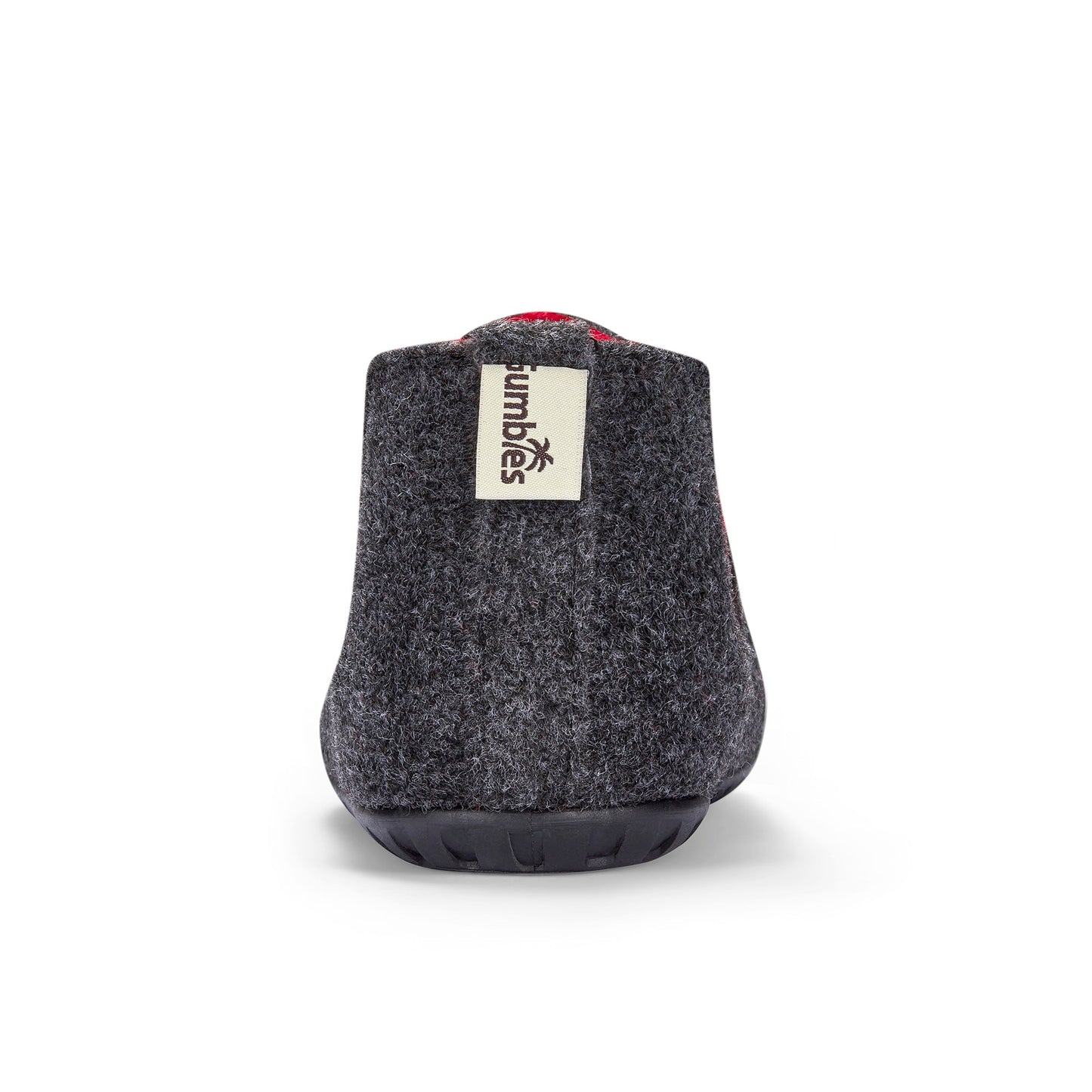 Brumby - Men's - Charcoal & Red Slippers