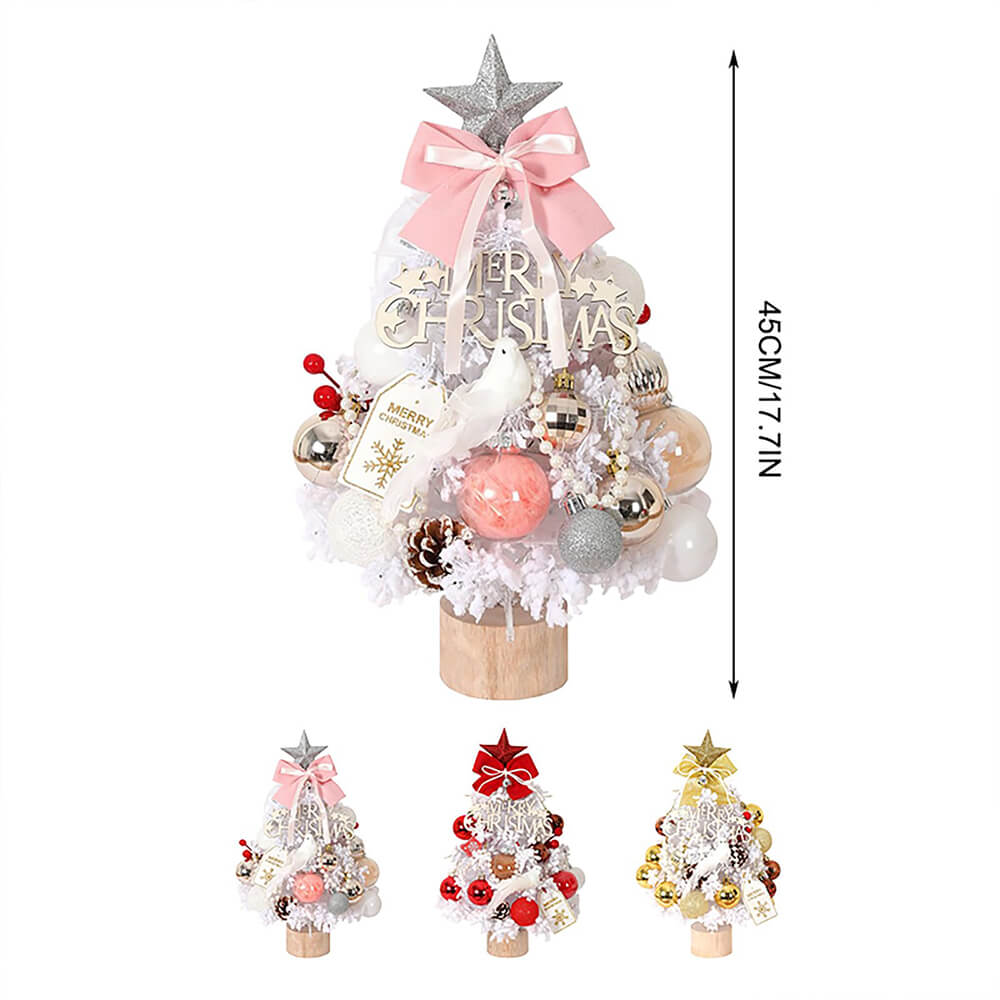 Christmas DIY Flocked Christmas Tree Set