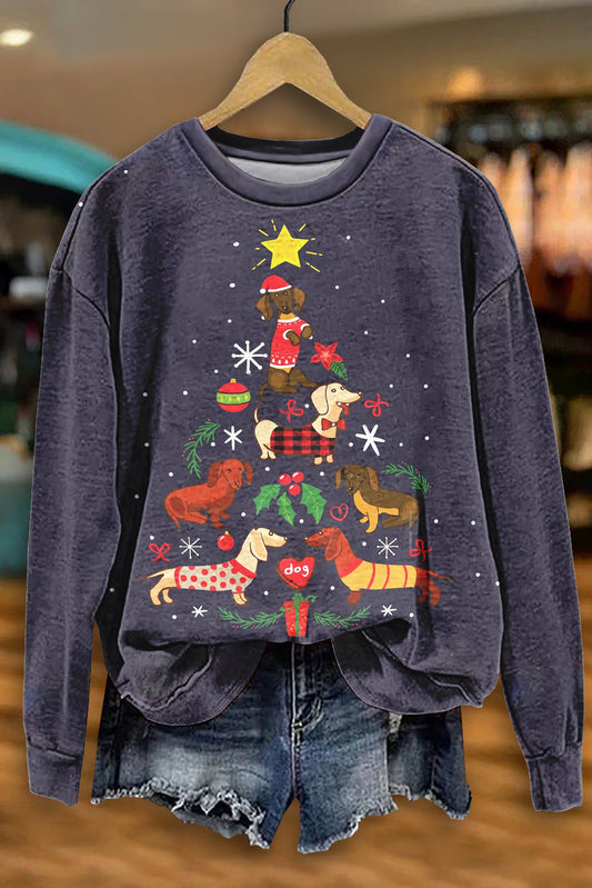 Dachshund Christmas Sweatshirt