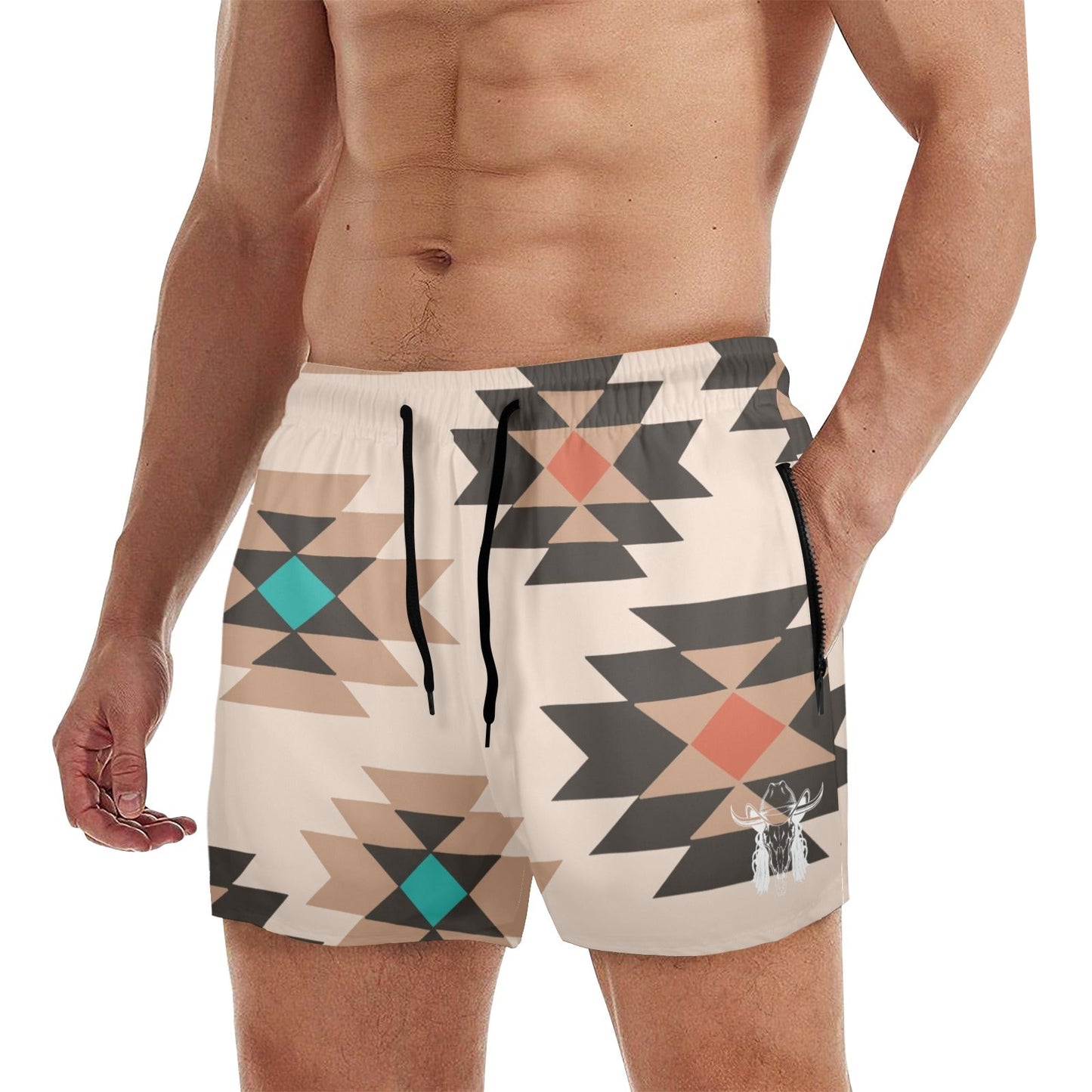 Mullet Cowboy Sedona Aztec Beach Shorts