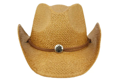 Wild West Classic Straw Shapeable Cowboy Hat