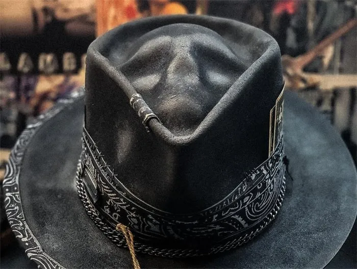 "HARVESTER OF SORROW" HANDMADE SKULL HAT